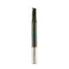 Single Flute End Mill with Carbide "Mirror Finish" - 10x20/70x100x10mm DCL Coating
