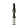 Double Flute End Mill with Carbide "Mirror Finish" with Chip Breaker - 18x62x120x18mm DLC Coating