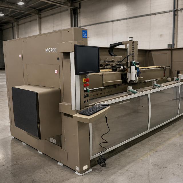 Used 2017 Pertici MC400 4-Axis CNC Machining Centre for Aluminum